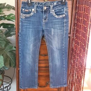 L.A. idol USA Denim Capri Size 3